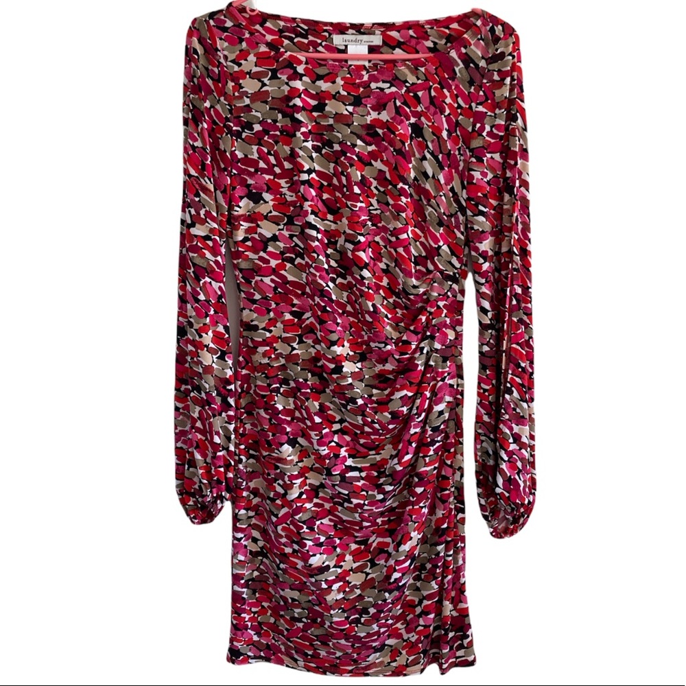 Laundry by Design Colorful Long Sleeve Dress - Size 2